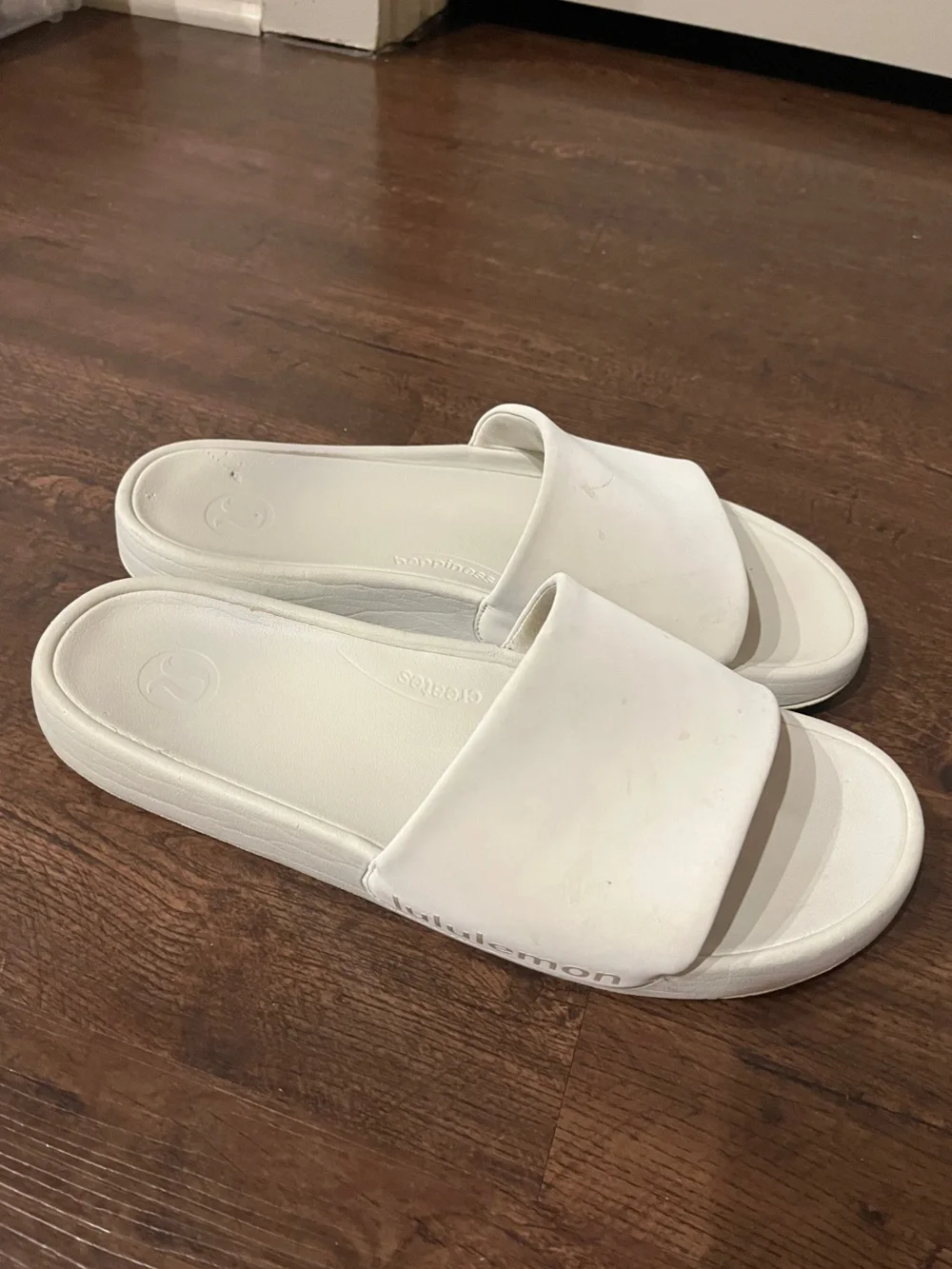 lululemon athletica White Single-Band Slide